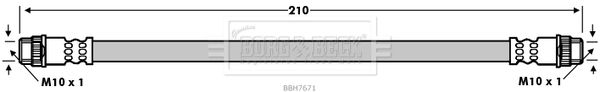 BORG & BECK Pidurivoolik BBH7671